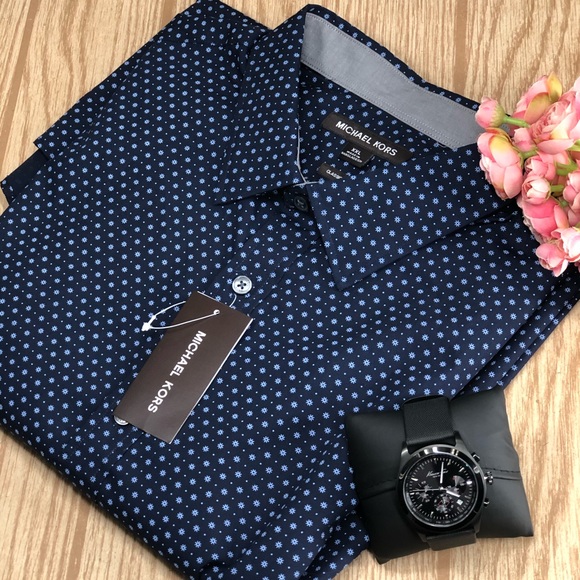 Michael Kors Other - Men’s NWT Michael Kors Classic Short Sleeve Shirt